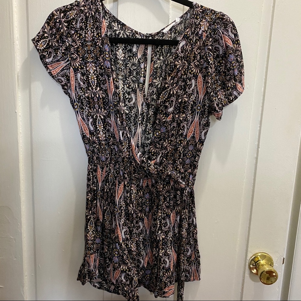 lush • flower romper